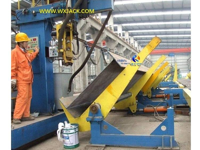 6 H Beam Hydraulic drive 60&deg; Turnover Machine 9