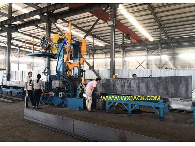 11 3 in 1 H Beam Assembly Welding Straightening Machine 80