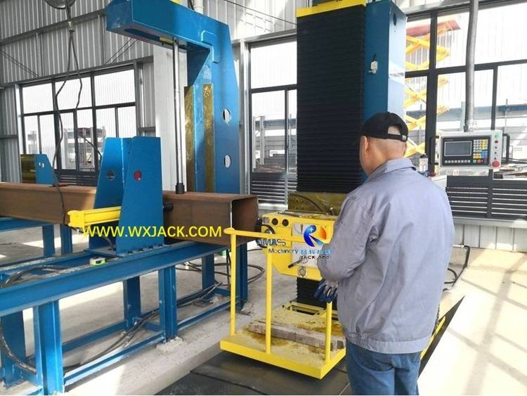 1 CNC Pipe BOX H Beam End Face Milling Machine 151