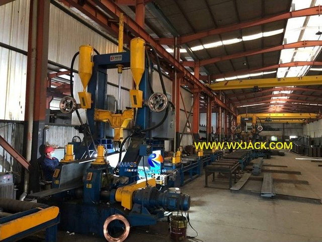 8 3 in 1 H Beam Assembly Welding Straightening Machine 22