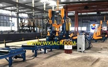Fig5 3 in 1 Vertical H Beam Welding Machine 85