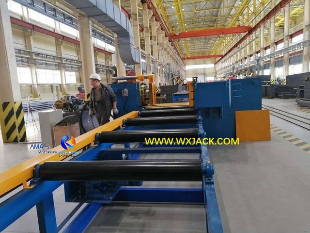 3 BOX H Beam Horizontal Press Straightening Machine 5