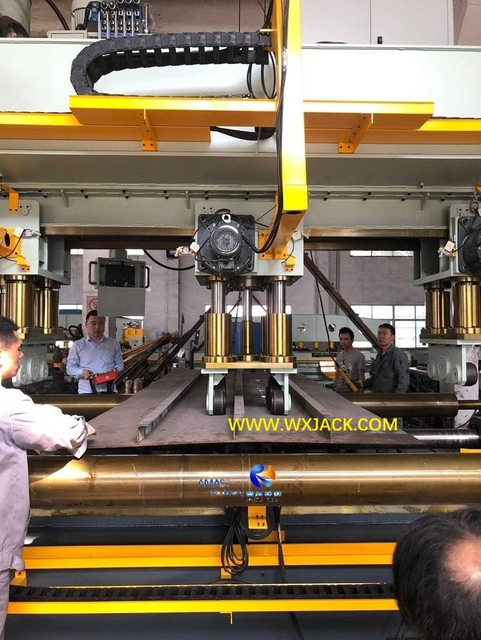 7 Angle Steel Reinforced Plate Unit Straightening Machine 13