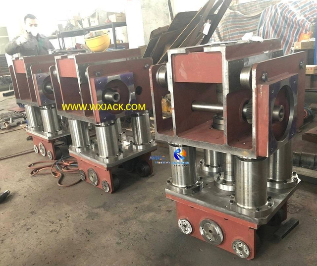 4 Angle Steel Ribbed Plate Unit Straightening Machine 9