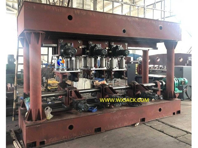 2 Angle Steel Stiffened Plate Unit Straightening Machine 10