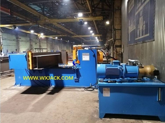 7 BOX H Beam Horizontal Press Longitudinal Straightening Machine 7