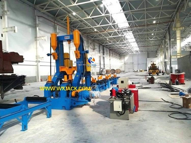 7 Three in One H Beam Welding Machine 37