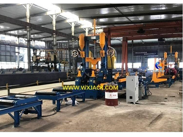 8 3 in 1 H Beam Assembly Welder Straightening Integral Machine 85