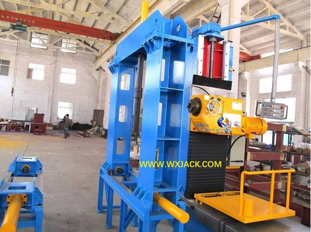 9 Steel BOX H Beam End Face Milling Machine 118 IMG_8479