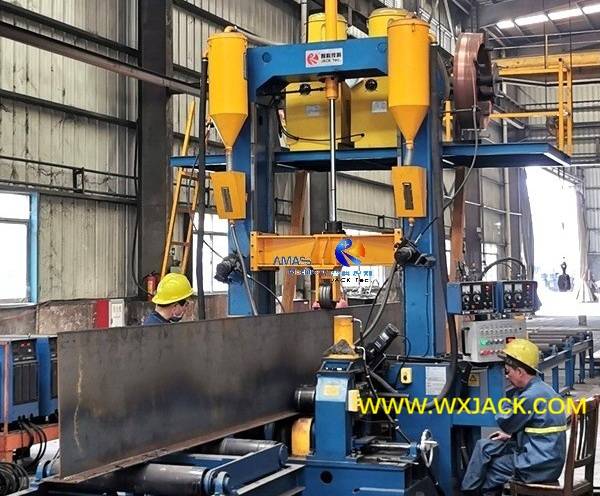Fig1 3 in 1 T Beam Fabrication Machine 15