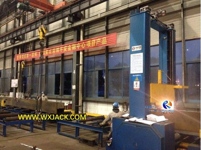 5 H Beam Assembly Machine 25