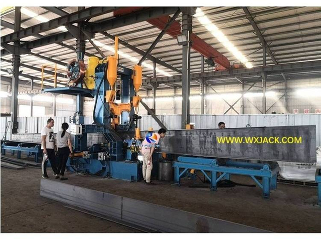 6 Three in One H Beam Welding Machine 80