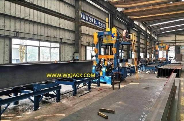 7 3 in 1 H Beam Fabrication Welding Machine 26
