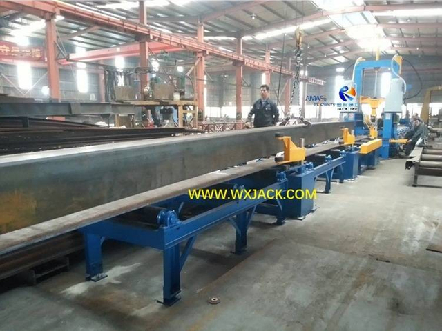 7 3 in 1 H Beam Assembly Welding Straightening Machine 39