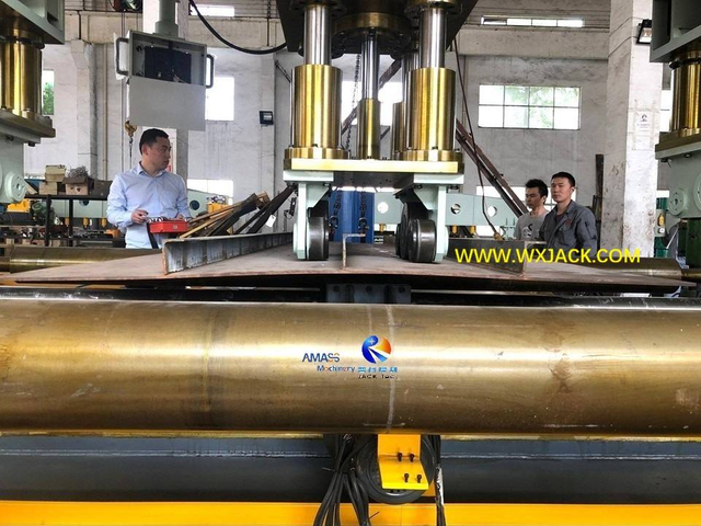 3 Angle Steel Reinforced Plate Unit Straightening Machine 14