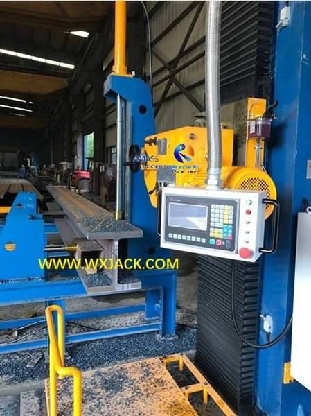 8 CNC Control BOX H Beam End Face Milling Machine 145