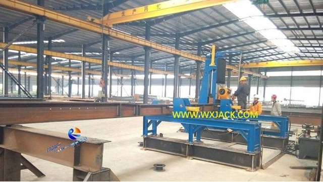 10 Steel Structure H Beam End Face Milling Machine 130