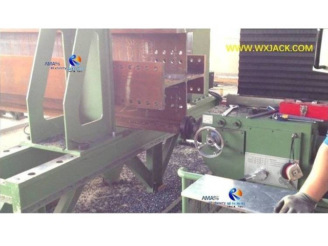 2 Steel Structure Cross H BOX Beam End Face Milling Machine 243