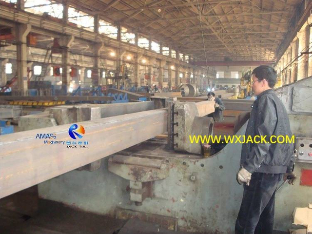 6 BOX H Beam Lengthways Straightening Machine 3