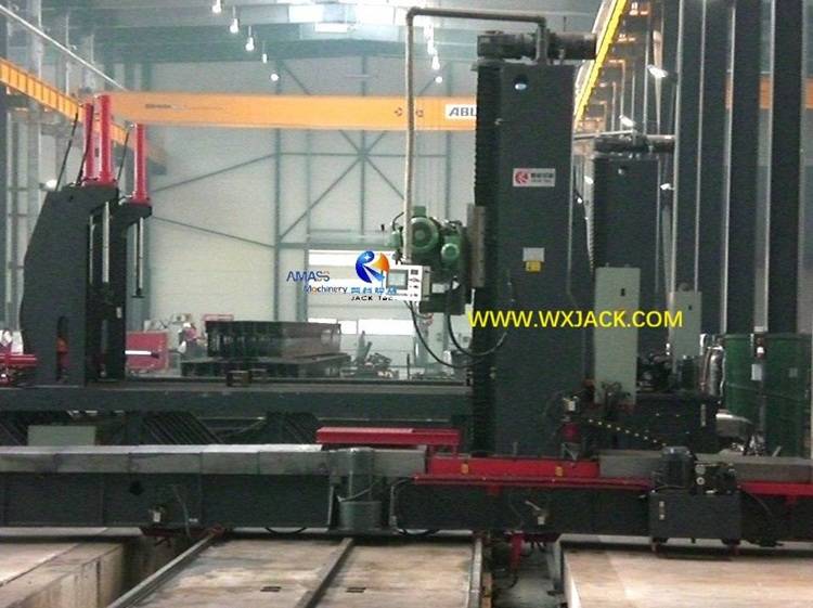 Steel Structure BOX Beam CNC End Face Milling Machine 126